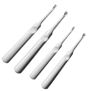 4PCS Grooving Leather Edge Bevelers Leather Carving Tools Leather - Picture 1 of 12