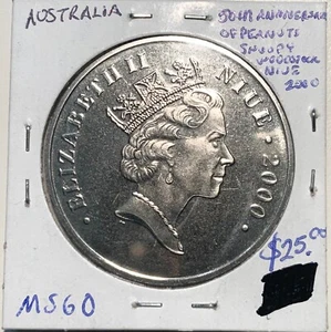 2000 Australia 50th Anniversary of Peanuts Snoopy $1 - Picture 1 of 4