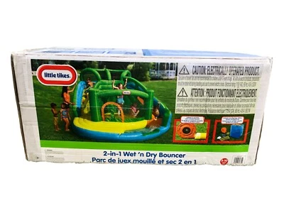 Little Tikes 2 - 1 Wet 'n Dry Bouncer - Imagem 1 de 2