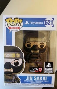 Funko Pop Jin Sakai #621 PlayStation Gamestop Exclusive - Picture 1 of 2