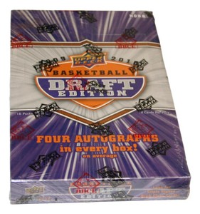 2009-10 Upper Deck Basketball Draft Edition Hobby Sealed Box BBCE Wrapped