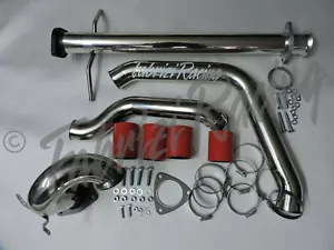 TUBI INOX INTERCOOLER ALFA 147 /GT 1.9 JTD + DOWNPIPE +TUBO KAT - Foto 1 di 1