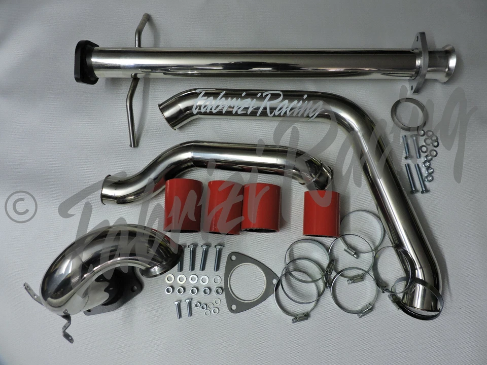 FABRIZI RACING TUBI INOX INTERCOOLER ALFA 147 /GT 1.9 JTD + DOWNPIPE +TUBO KAT