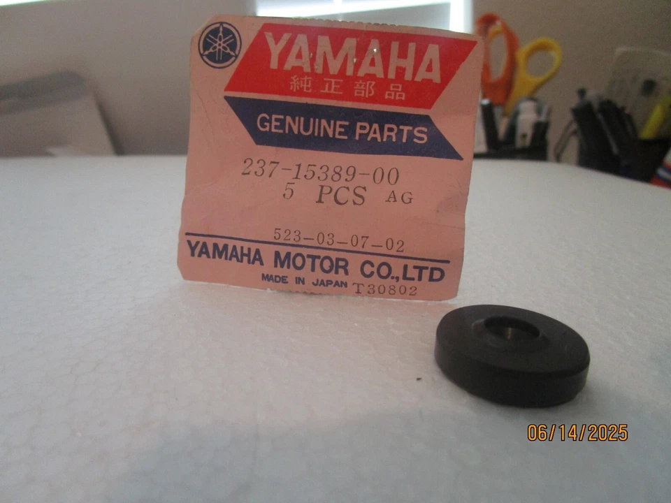 NOS Yamaha 1972 CS5 DS7 1974-1975 RD200OEM Push Rod Seal PN:237-15389-00 - Image 1 of 4