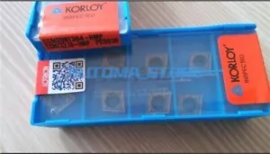 10 piezas/caja nuevos insertos de carburo Korloy CCMT09T304-HMP PC9030 CCMT32,51-HMP yi #AM - Imagen 1 de 3