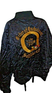 Vintage Herren Westark Satin gefütterte Jacke Orden von Quetzalcoatl Größe XXXL - Bild 1 von 5