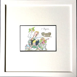 TOMI UNGERER  Lärm  Multiple HAND-SIGNIERT mit Rahmen GESCHENK - Bild 1 von 4