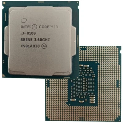 Intel® Core™ i3-8100 Prozessor  SR3N5 3.60GHz 6MB LGA 1151 4-Core CPU - Bild 1 von 3