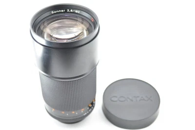 Mint CONTAX Carl Zeiss T* Sonnar 180mm F/2.8 MMJ Lens From Japan - Image 1 of 4