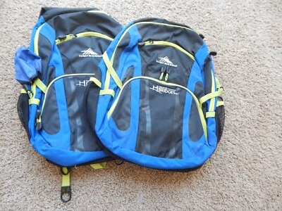 2.HIGH SIERRA Tauck Bridges 背包 - 蓝色/黄色(标准尺寸) — 第 1/4 张图片