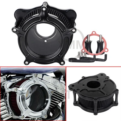 Filtro de admisión de filtro de aire para Harley Touring Road Street Glide FLHT FLHX FLHXS Foto 1 de 4