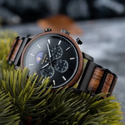 Reloj Grabado, 1 Año Aniversario Regalo para Novio, Regalo Aniversario para Él Foto 1 de 4