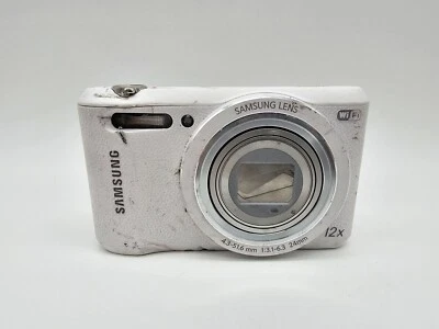 *READ* Samsung WB35F 16.2MP Digital Camera - White - Image 1 of 4