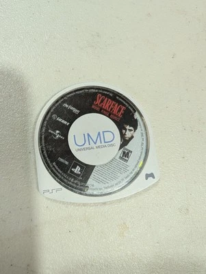 Scarface PSP Game Money Power Respect Sony PlayStation Portable UMD Only Tested - Image 1 of 4