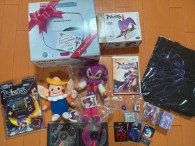Sega Saturn Console + NiGHTS Game & Goods 15‑Item Set Complete Used Excellent