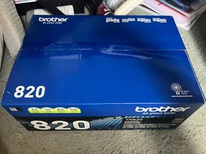 Scatola cartuccia toner nero Brother TN-820 HL-L5000D nuova originale - Foto 1 di 5