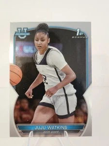 2022-23 Bowman University Chrome #43 JuJu Watkins 1st Prospect USC Trojans - Bild 1 von 2