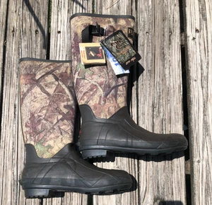 Red Head Waterproof Camouflage Boots Mens Size 9 Hunting Fishing - Picture 1 of 6