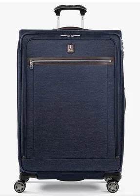 Travelpro Platinum Elite 29" Expandable Spinner Suitcase Navy New FREE SHIP - Image 1 of 4