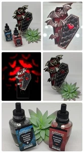 Bath & Body Works Halloween Fledermaus Sarg Projektor Wallflower mit 2 Düften - Bild 1 von 6