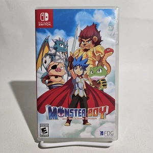 Monster Boy and The Cursed Kingdom Nintendo Switch komplett mit Handbuch getestet  - Bild 1 von 5