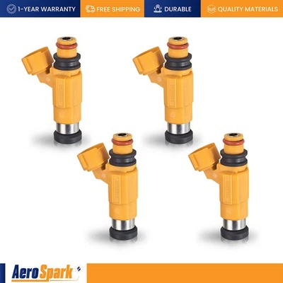 Juego de 4 inyectores de combustible para Mitsubishi Galant 1999-2000 2,4 L l4 FJ571 CDH275 Foto 1 de 4