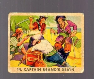 Imágenes de Piratas de 1930 - Tarjeta # 14 - Gum, Inc. - Imagen 1 de 2