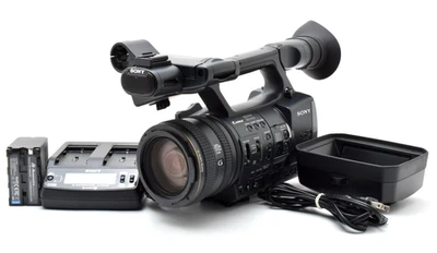 [MINT w/Hood] Sony HDR-AX2000 HD AVCHD Professional Camcorder Video Camera JAPAN - Image 1 of 4