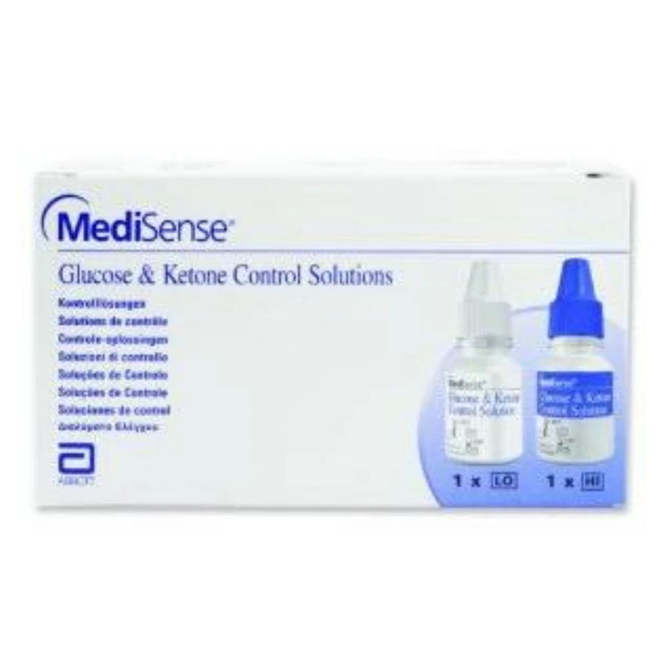 Solución de control de flujo normal MediSense 3 ml, glucosa/cetona Foto 1 de 1