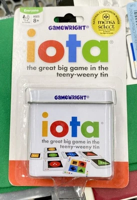 Juego Iota de Gamewright - ¡Artículo nuevo, sellado de fábrica! ¡Perfecto para las vacaciones! Foto 1 de 2