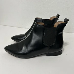 Stivaletti donna Madewell neri in pelle con strappo classici 6 - Foto 1 di 11