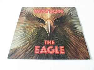 WAYLON JENNINGS 'THE EAGLE' LP EU EPIC 1990 PROMO COPY - Picture 1 of 4