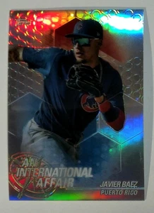 2018 Topps Chrome Update #IA-JR Javier Baez AInternational Affair Chicago Cubs - Bild 1 von 2