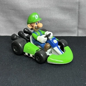 Nintendo Mario Kart Action Toy Figure Luigi Race Car 2016 - Picture 1 of 5