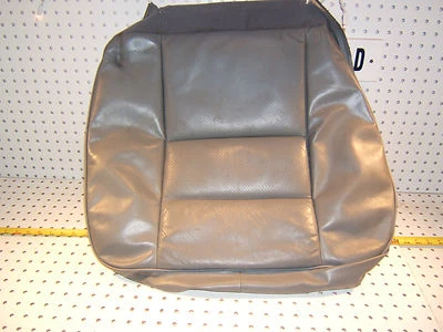 Mercedes 89-91 C126 560SEC TRASERO pasajero derecho cuero gris asiento OE 1 cubierta, T#3 Foto 1 de 4
