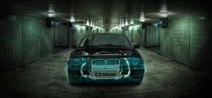 CXRacing FMIC Intercooler Piping Kit For 92-98 BMW E36 325i 328i Top Turbo Blue - Picture 1 of 12