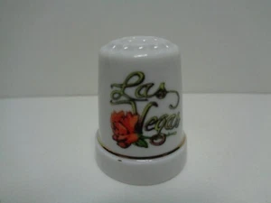 Las Vegas flower souvenir thimble vintage - Picture 1 of 2