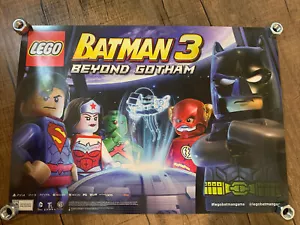 LEGO Batman 3 Beyond Gotham Justice League Póster promocional oficial 2014 - Imagen 1 de 3