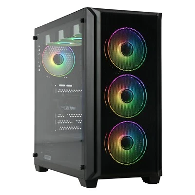 PC Gaming RGB AMD Ryzen 7 5700X3D 64GB Ram Radeon RX 9070 XT 2TB SSD Win11 WLAN - Immagine 1 di 4