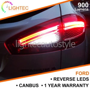 2x FORD MONDEO MK4 CANBUS REVERSE LED LIGHT KIT UPGRADE BRIGHT PURE WHITE BA15S - Picture 1 of 3