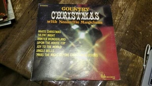 COUNTRY CHRISTMAS WITH NASHVILLE MUSICIANS VINYL LP HALO RECORDS Paul Richey - Picture 1 of 8