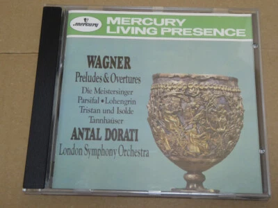 ANTOL DORATI <  conducts Wagner Overtures & Preludes  > NM (CD) - Bild 1 von 4