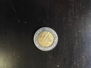 vintage San Marino bimetalic 1991 500 lira coin - Picture 1 of 2