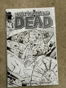 IMAGE COMICS -- THE WALKING DEAD #1 - Wizard World Philadelphia 2015 variante en blanco y negro - Imagen 1 de 3