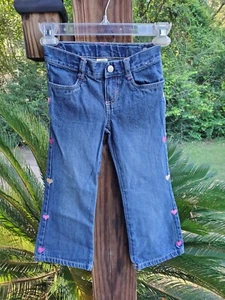 GYMBOREE Girls Cotton Blue Denim Jeans size 4 EUC! - Picture 1 of 4