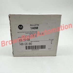 In Stock Newest In Box Original Allen-Bradley AB 140M-C2E-B40 Circuit Breaker - Picture 1 of 2