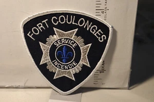 fire patch  FORT COULONGES FIRE SERVICE QUEBEC  CANADA - Picture 1 of 1