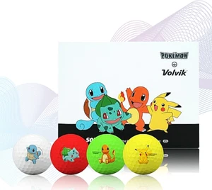 Bolas de golf mate de 3 piezas/bola de golf Volvik personaje Pokémon Vivid SW - Imagen 1 de 13