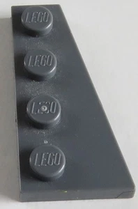 LEGO - Plate / Plate 4x2 Right (4 Pieces), Dark Teal # 41769 - Picture 1 of 1