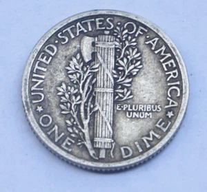 1917 USA One Dime Quecksilbermünze - Bild 1 von 2